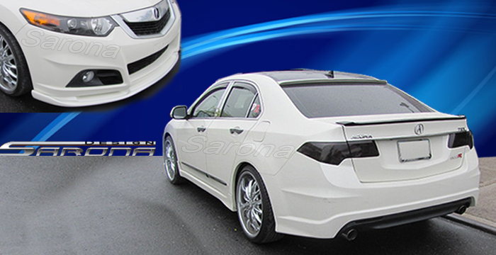Custom Acura TSX Body Kit  Sedan (2009 - 2014) - $1350.00 (Part #AC-023-KT)